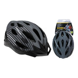 Dunlop – reguliuojamas MTB dviratininko šalmas, dydis M, 55-58 cm (pilkas-juodas)
