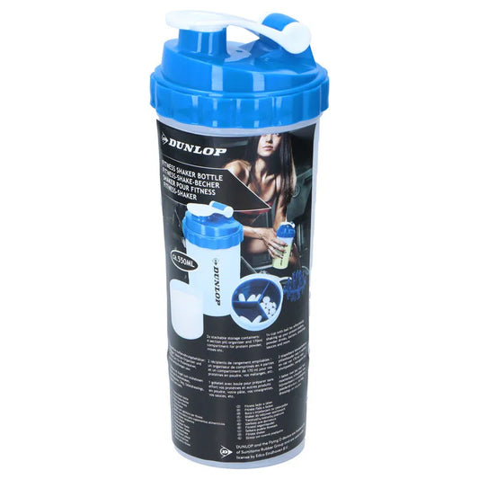 Dunlop sportinė gertuvė-plaktuvas su patogiu uždarymu, 550 ml