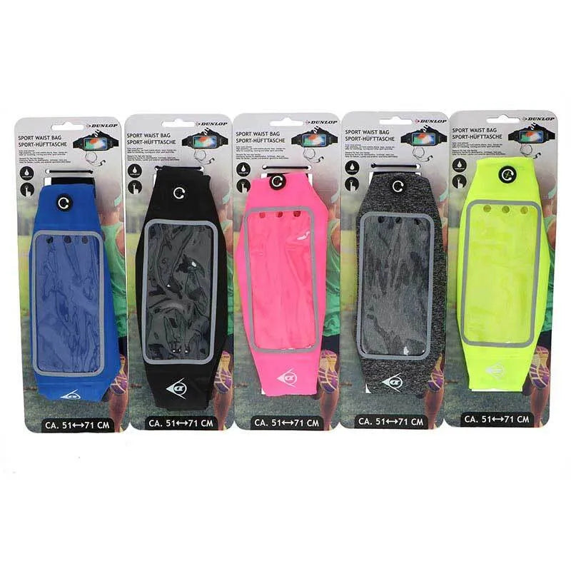 Dunlop – sportinis diržas išmaniesiems telefonams 51–71 cm (rožinis)