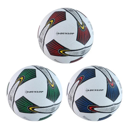 Dunlop - „Street“ futbolo kamuolys, 5 dydis (baltas/žalias)