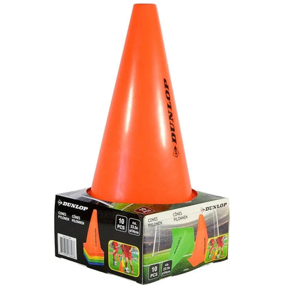 Dunlop – treniruočių kūgių rinkinys, 10 vnt.