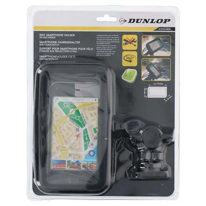 Dunlop – universalus telefono laikiklis dviračiui, skirtas 5,8–6,7 colio išmaniesiems telefonams