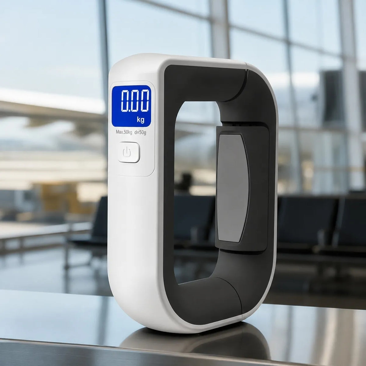 Geffy TravelMate Scale – elektroninės bagažo svarstyklės iki 50 kg