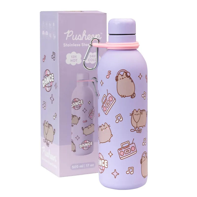 Pusheen – nerūdijančio plieno termo gertuvė iš „Moments“ kolekcijos, 500 ml