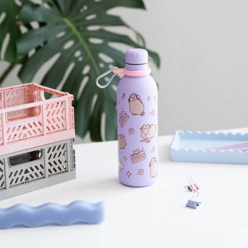 Pusheen – nerūdijančio plieno termo gertuvė iš „Moments“ kolekcijos, 500 ml
