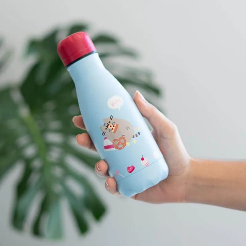 Pusheen - nerūdijančio plieno termo gertuvė iš „Purrfect Love“ kolekcijos, 260 ml
