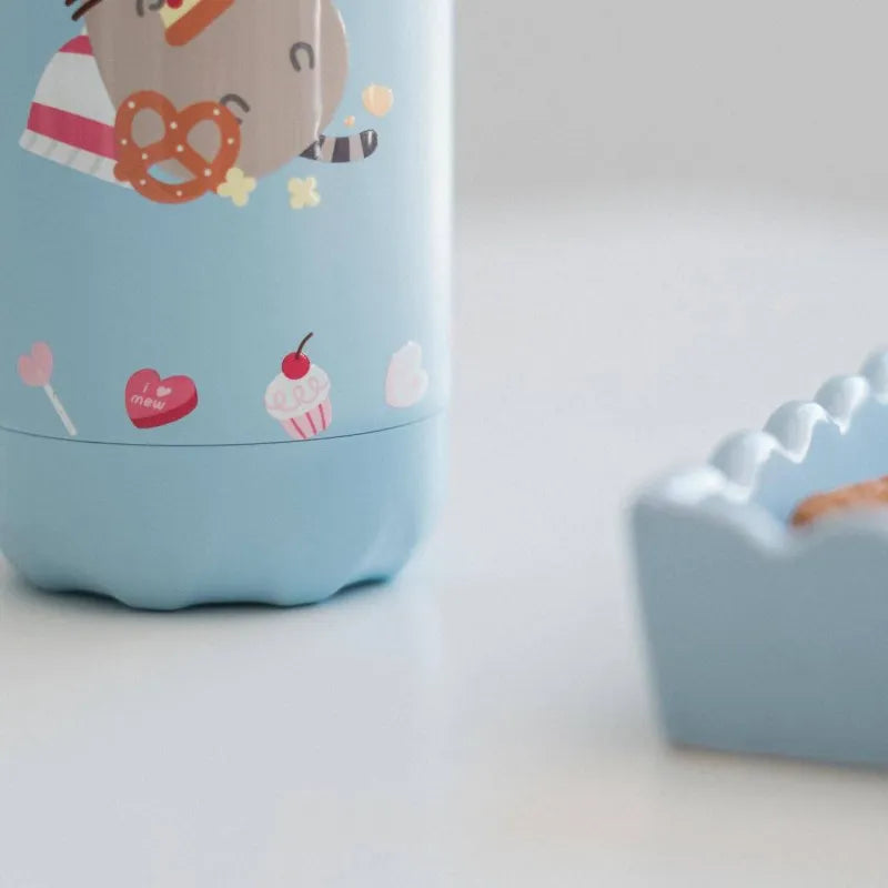 Pusheen - nerūdijančio plieno termo gertuvė iš „Purrfect Love“ kolekcijos, 260 ml