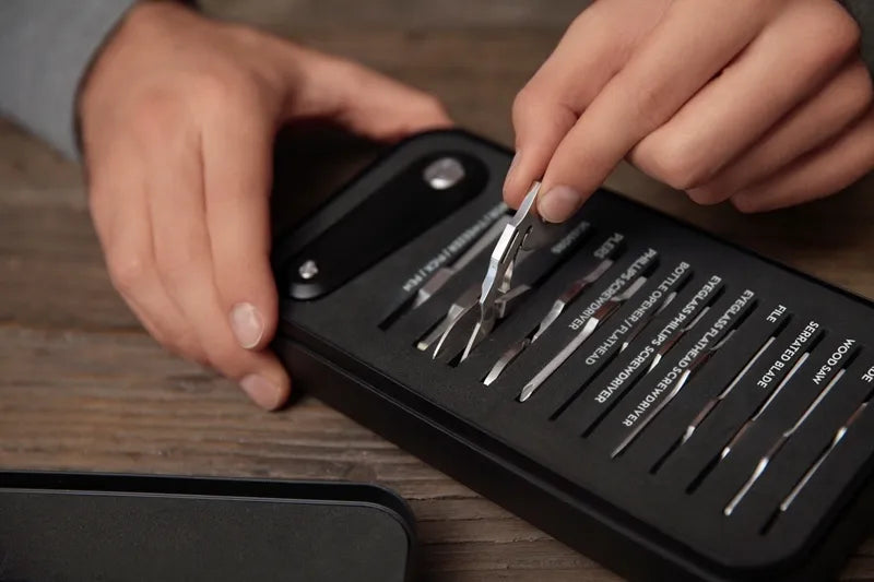 Quirky Switch V2 – daugiafunkcis kišeninis peilis su 18 funkcijų