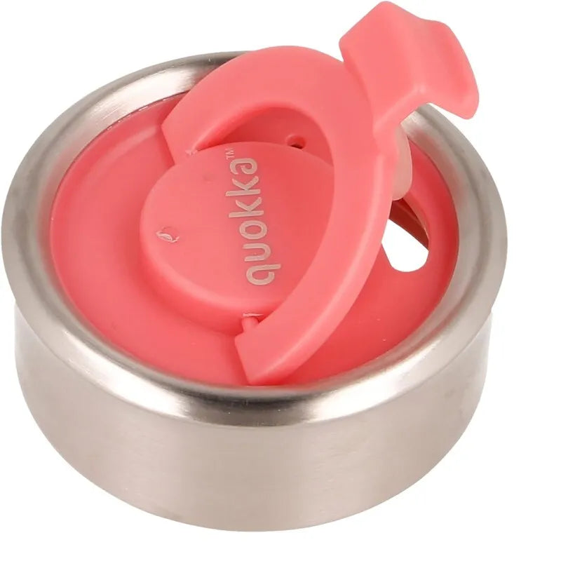 Quokka Boost Coffee Tumbler – nerūdijančio plieno termo puodelis su sieteliu, 400 ml (Exotic Pink)