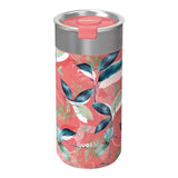 Quokka Boost Coffee Tumbler – nerūdijančio plieno termo puodelis su sieteliu, 400 ml (Exotic Pink)