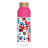 Quokka Ice - daugkartinio naudojimo „Ecozen“ vandens butelis, 720 ml (raudonos gėlės)
