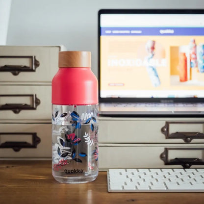 Quokka Ice – „Ecozen“ vandens buteliukas 570 ml (Blooms)