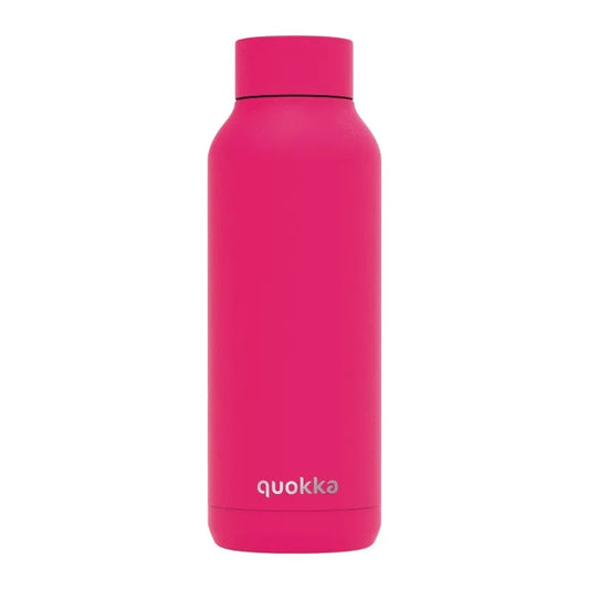 Quokka Solid – nerūdijančio plieno termo gertuvė, 510 ml (aviečių rožinė)