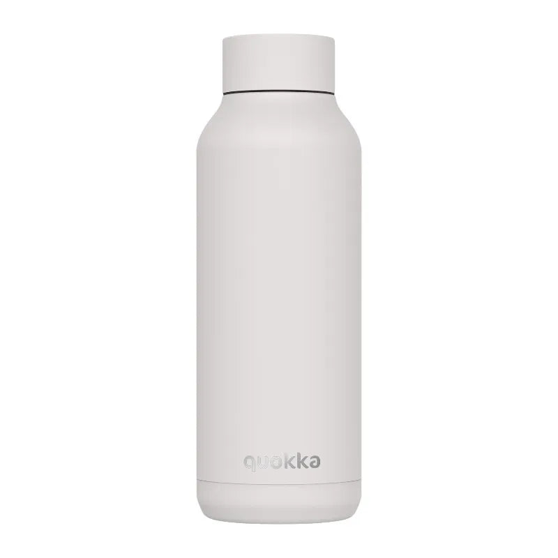 Quokka Solid – nerūdijančio plieno termo gertuvė, 510 ml (balta)