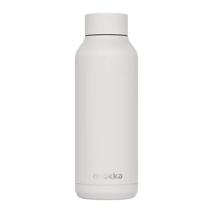 Quokka Solid – nerūdijančio plieno termo gertuvė, 510 ml (balta)
