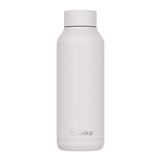 Quokka Solid – nerūdijančio plieno termo gertuvė, 510 ml (balta)
