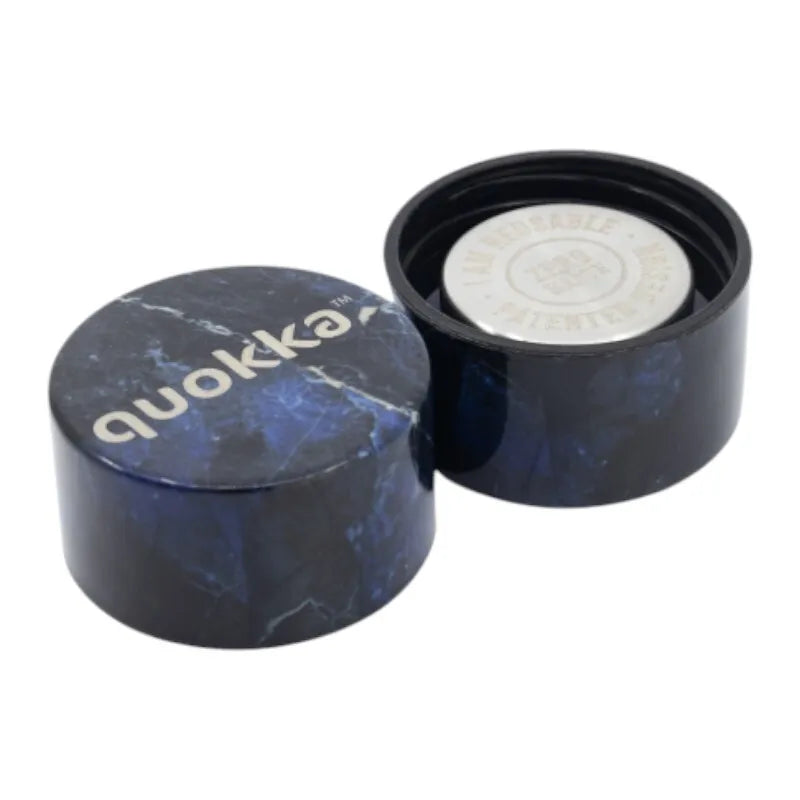 Quokka Solid – nerūdijančio plieno termo gertuvė 510 ml (Black Marble)