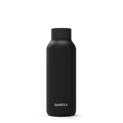 Quokka Solid – nerūdijančio plieno termo gertuvė, 510 ml (Jet Black)