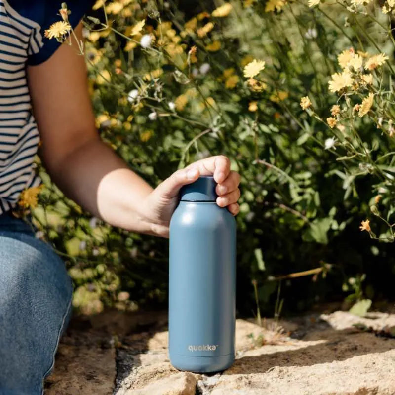 Quokka Solid – nerūdijančio plieno termo gertuvė 510 ml (mėlyna)