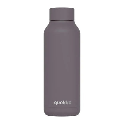 Quokka Solid – nerūdijančio plieno termo gertuvė, 510 ml (pilka)