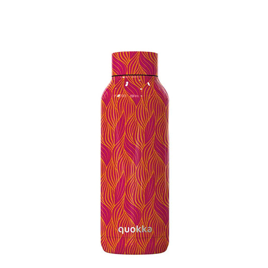Quokka Solid – nerūdijančio plieno termo gertuvė, 510 ml (smėlio spalvos)
