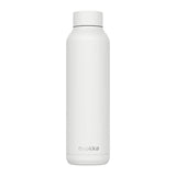 Quokka Solid – nerūdijančio plieno termo gertuvė, 630 ml (balta)