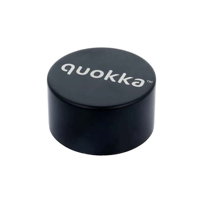 Quokka Solid – nerūdijančio plieno termo gertuvė, 630 ml (Jet Black)