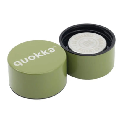 Quokka Solid – nerūdijančio plieno termogertuvė, 510 ml (alyvuogių žalia)