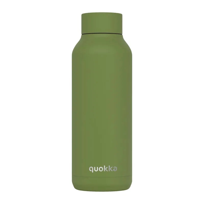 Quokka Solid – nerūdijančio plieno termogertuvė, 510 ml (alyvuogių žalia)