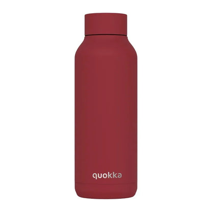 Quokka Solid – nerūdijančio plieno termogertuvė 510 ml (Firebrick Red)