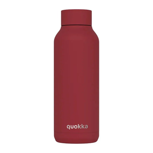 Quokka Solid – nerūdijančio plieno termogertuvė 510 ml (Firebrick Red)