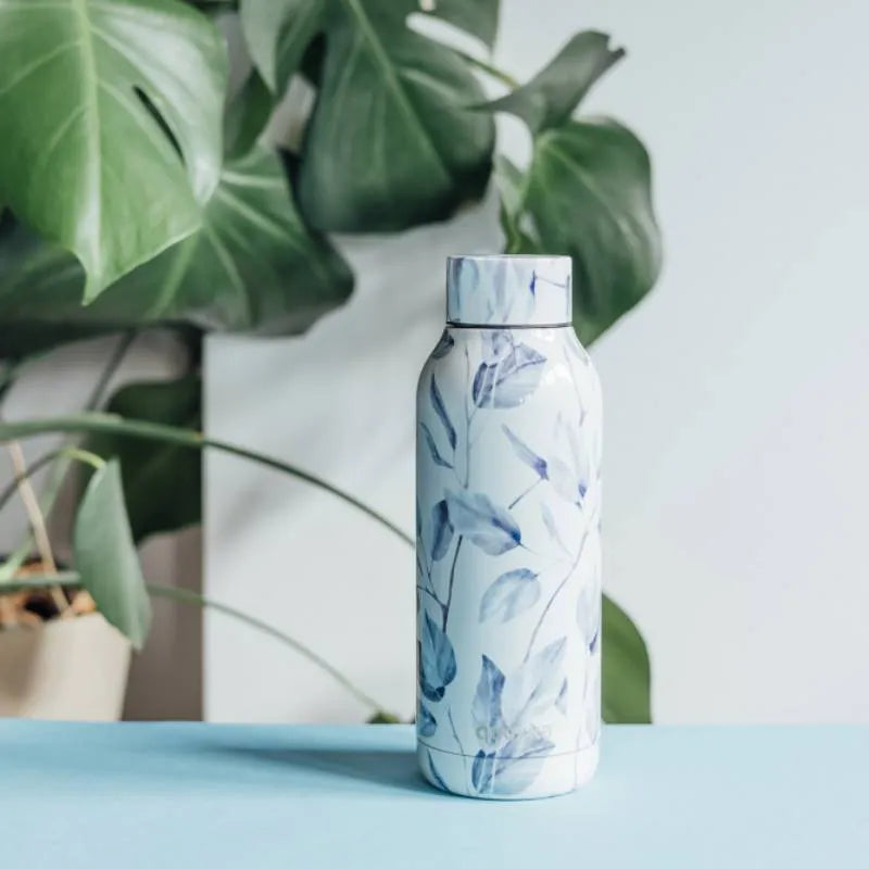 Quokka Solid - Nerūdijančio plieno termogertuvė 510 ml (Gray Bouquet)