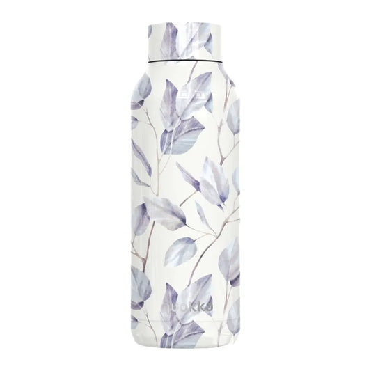Quokka Solid - Nerūdijančio plieno termogertuvė 510 ml (Gray Bouquet)