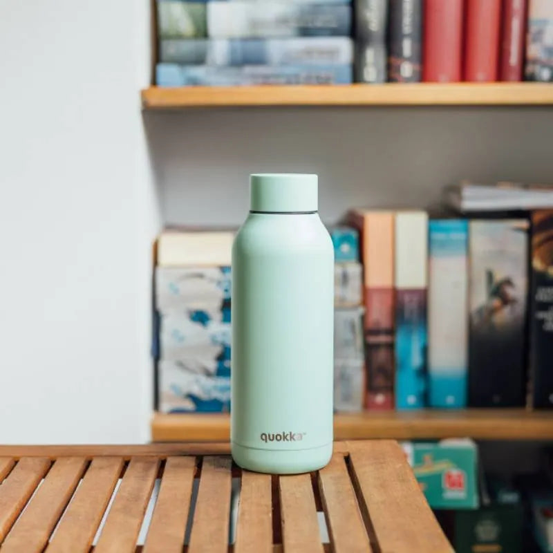 Quokka Solid – nerūdijančio plieno termogertuvė, 510 ml (mėtinė)
