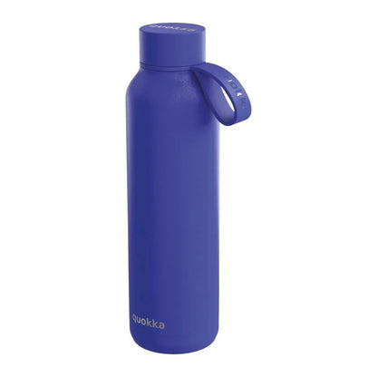 Quokka Solid su dirželiu – 630 ml nerūdijančio plieno termogertuvė su dirželiu (Dusk Blue)
