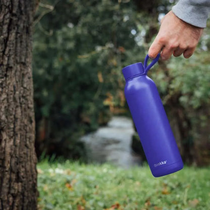 Quokka Solid su dirželiu – 630 ml nerūdijančio plieno termogertuvė su dirželiu (Dusk Blue)