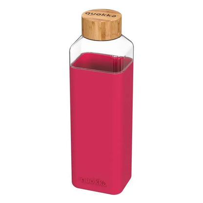 Quokka Storm – stiklinė gertuvė, 700 ml (rožinė)