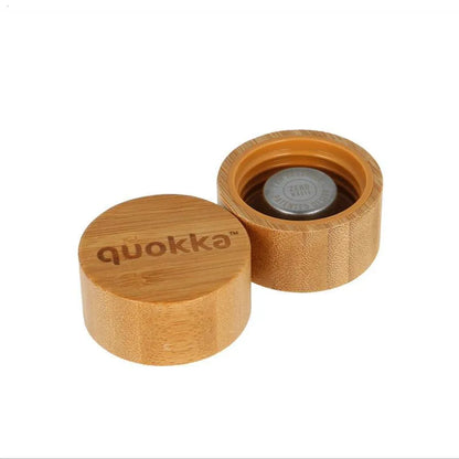 Quokka Storm – stiklinė vandens gertuvė, 700 ml (turkio spalvos)