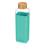 Quokka Storm – stiklinė vandens gertuvė, 700 ml (turkio spalvos)