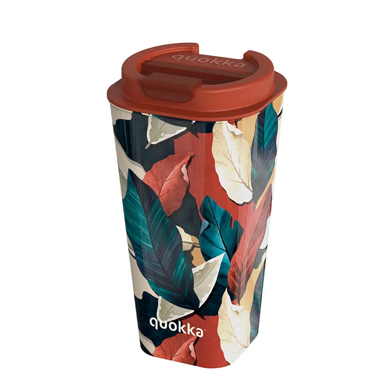 Quokka Vaso Cafe dvisienis puodelis, 450 ml (Autumn Fall)