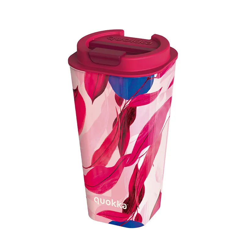 Quokka Vaso Cafe dvisienis puodelis – 450 ml (Satsuma)