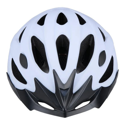 Reguliuojamas MTB dviratininko šalmas Dunlop, M dydis (55-58 cm), baltas-juodas