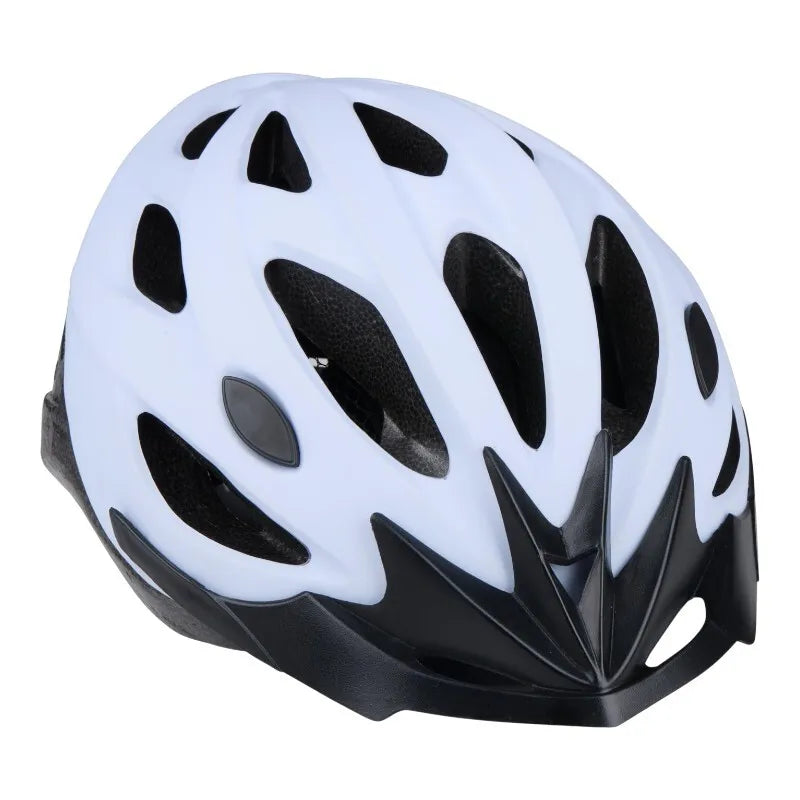 Reguliuojamas MTB dviratininko šalmas Dunlop, M dydis (55-58 cm), baltas-juodas