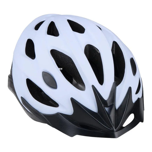 Reguliuojamas MTB dviratininko šalmas Dunlop, M dydis (55-58 cm), baltas-juodas