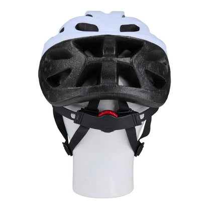 Reguliuojamas MTB dviratininko šalmas Dunlop, M dydis (55-58 cm), baltas-juodas