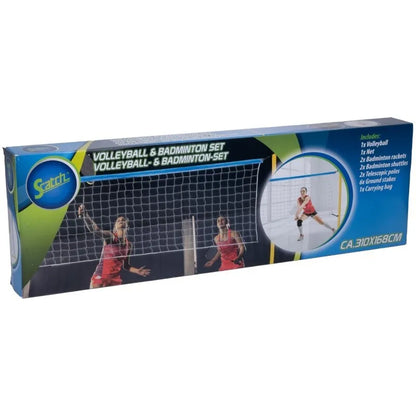 Scatch – 7-in-1 tinklinio ir badmintono rinkinys, 310x168 cm
