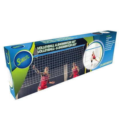 Scatch – 7-in-1 tinklinio ir badmintono rinkinys, 310x168 cm