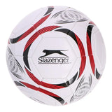 Slazenger – 32 dalių treniruočių futbolo kamuolys, 5 dydis (baltas/raudonas)