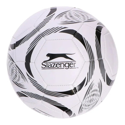 Slazenger – 32-panelis treniruočių futbolo kamuolys, 5 dydis (baltas/juodas)