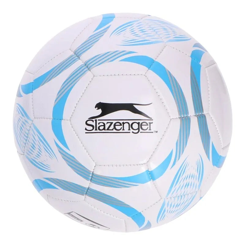 Slazenger - 32 panelių futbolo kamuolys, 5 dydis (baltas/mėlynas)